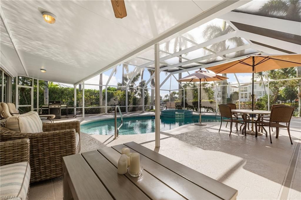 Dining room, Glass Ceilings, Interior, Pool, Sun Room