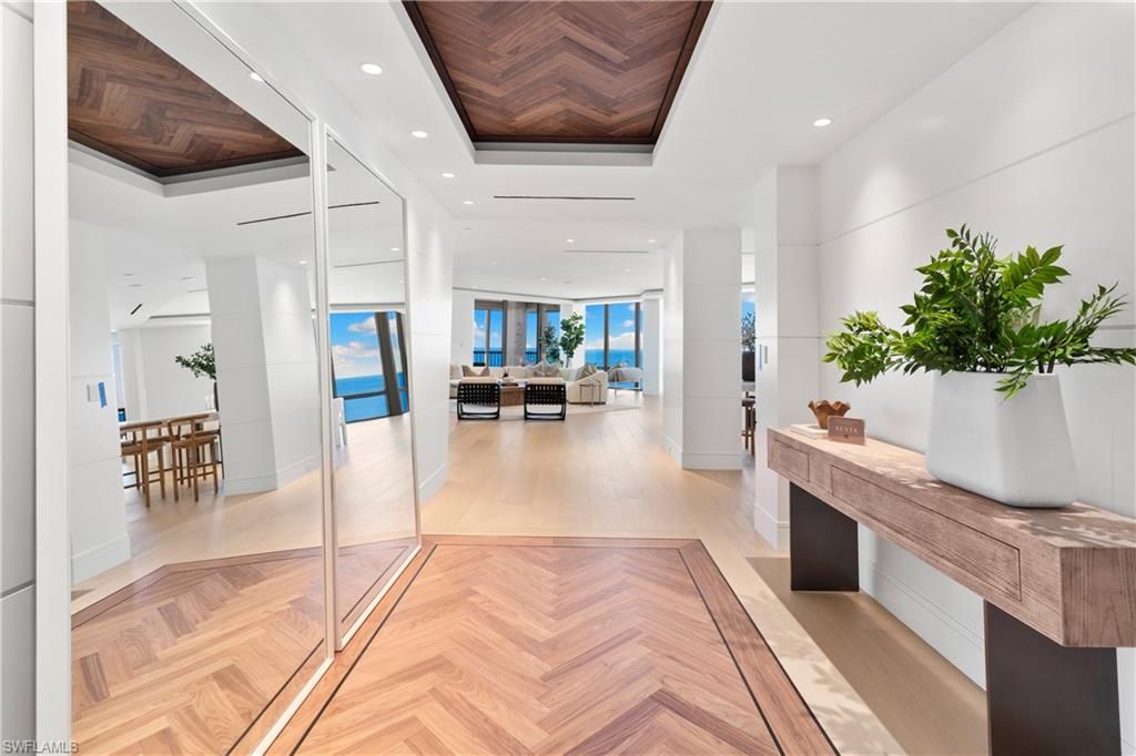 Interior, Recessed Lighting, Wooden Ceilings, Wood Texture Flooring