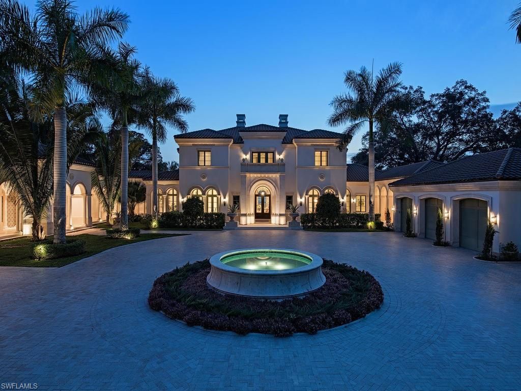 Backyard, Exterior, Facade, Pool, French Provincial