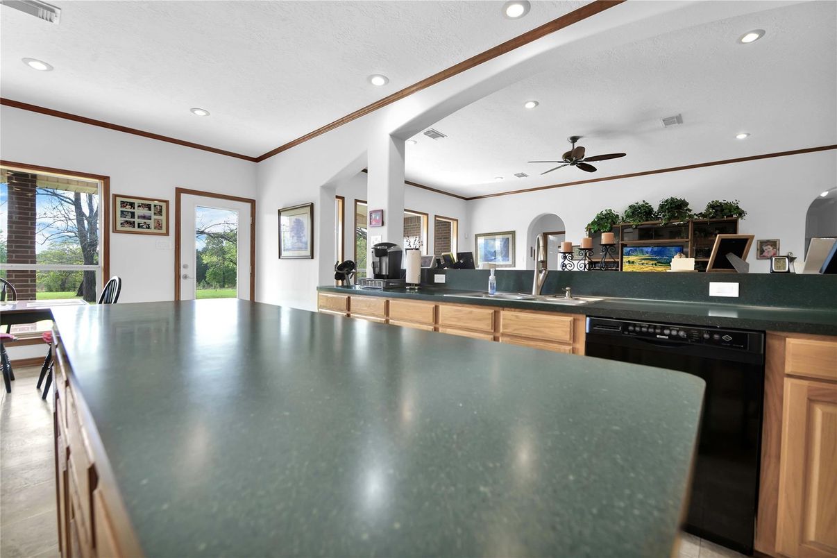 Interior, Kitchen, Recessed Lighting