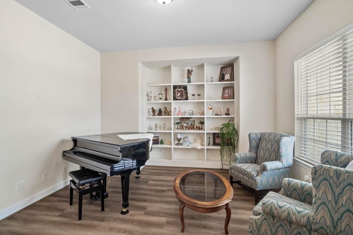 Interior, Piano, Wood Texture Flooring