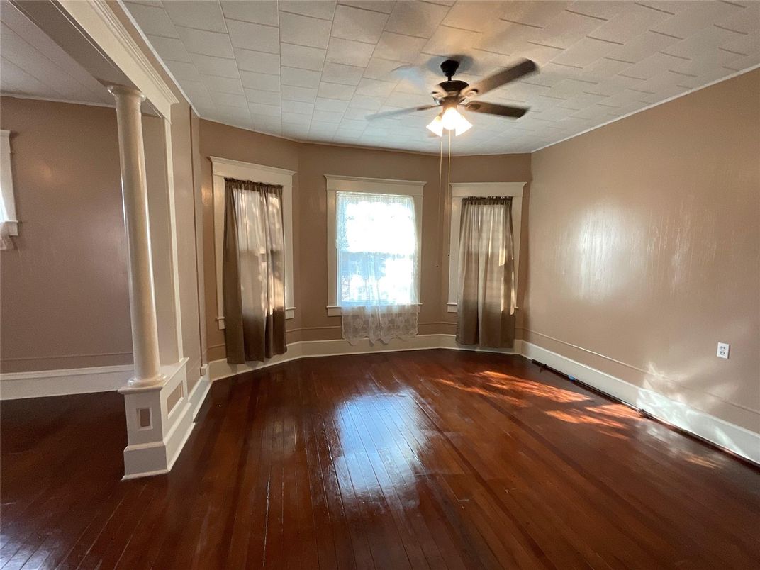 Empty room, Interior, Wood Texture Flooring