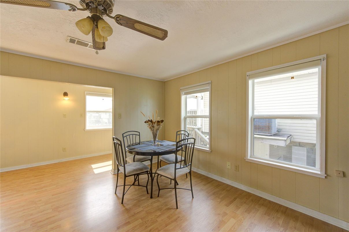 Dining room, Interior, Wood Texture Flooring