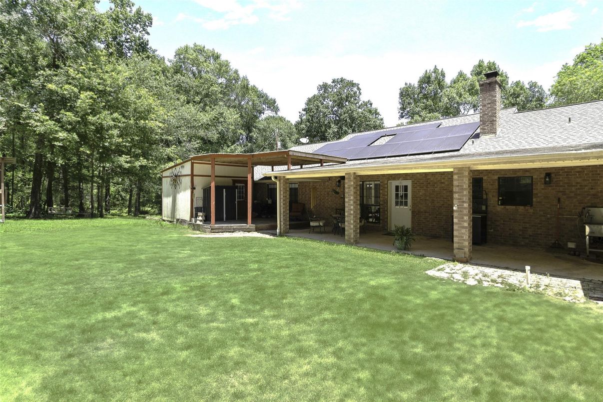 Backyard, Exterior, Solar Panels