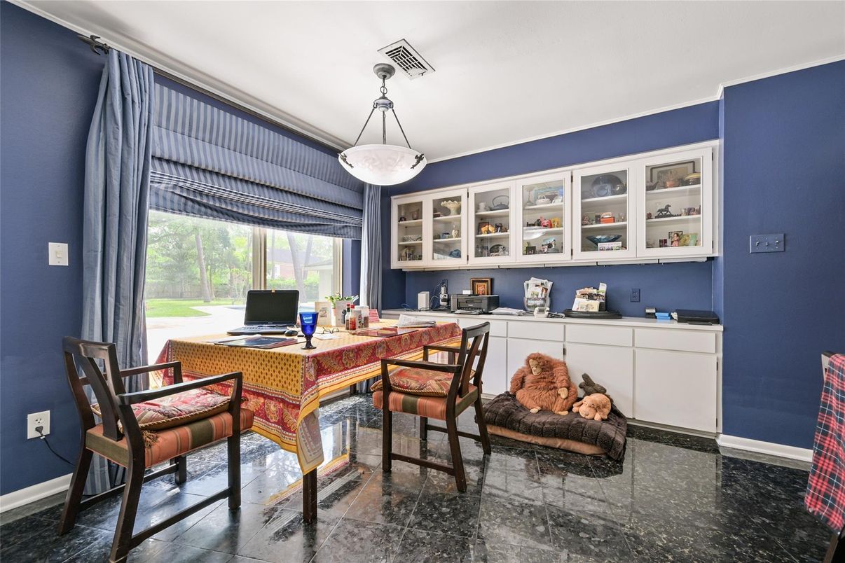 Home Office, Interior, Pendant Lights