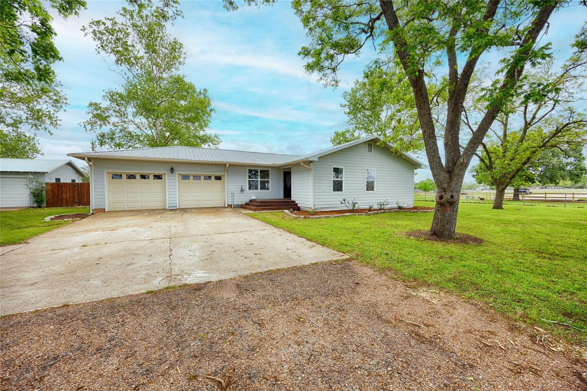 Attached, Backyard, Exterior, Facade, Ranch