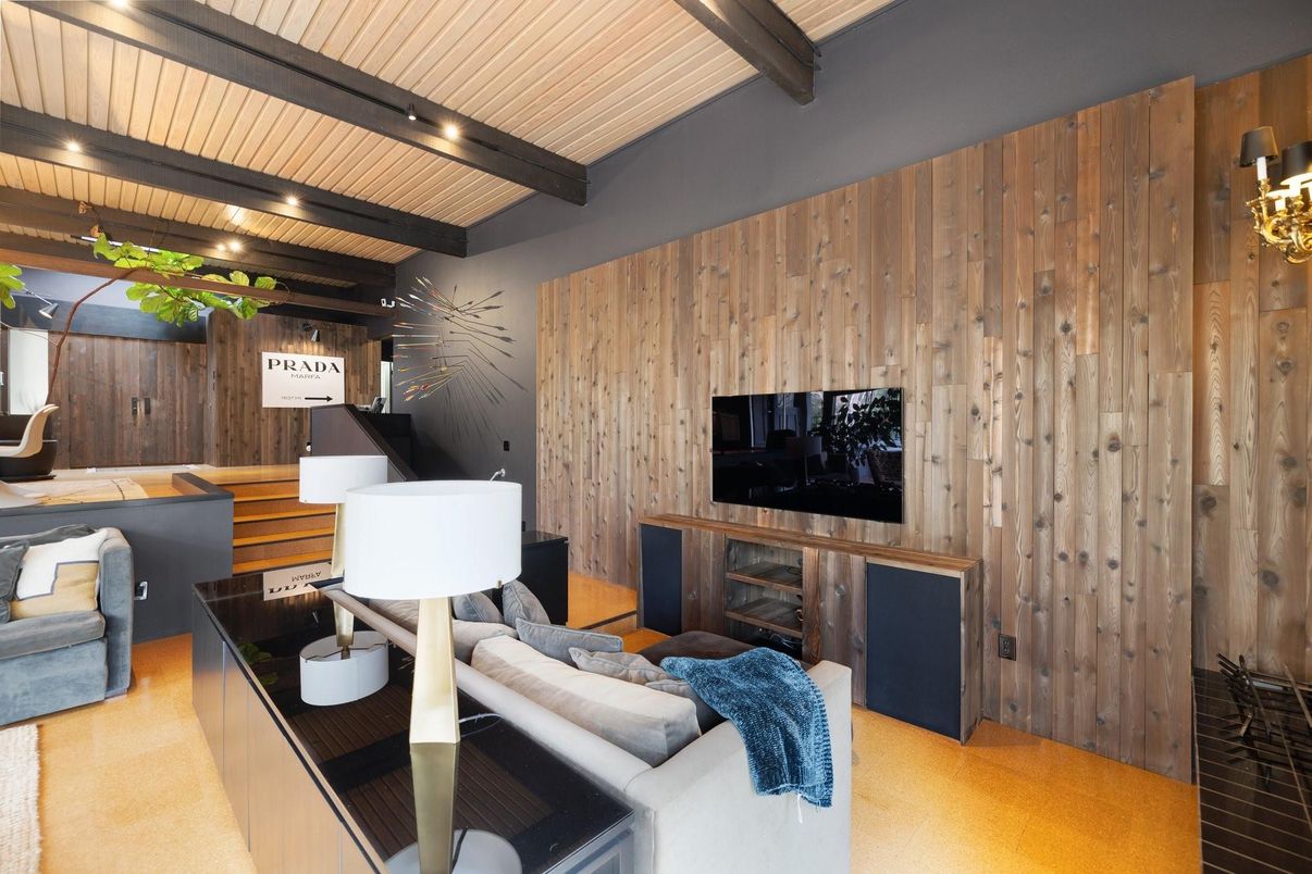 Interior, Living room, Wooden Beams, Wooden Ceilings, Wooden Walls