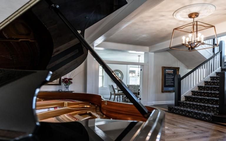 Chandelier, Interior, Pendant Lights, Wood Texture Flooring