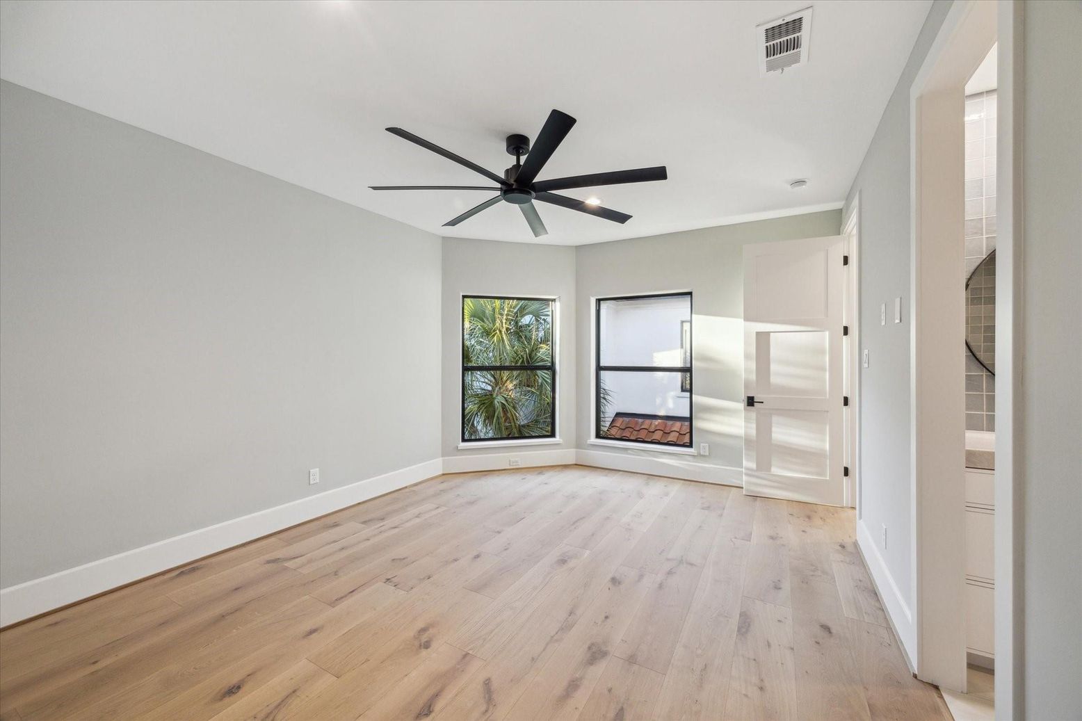 Empty room, Fireplace, Interior, Wood Texture Flooring
