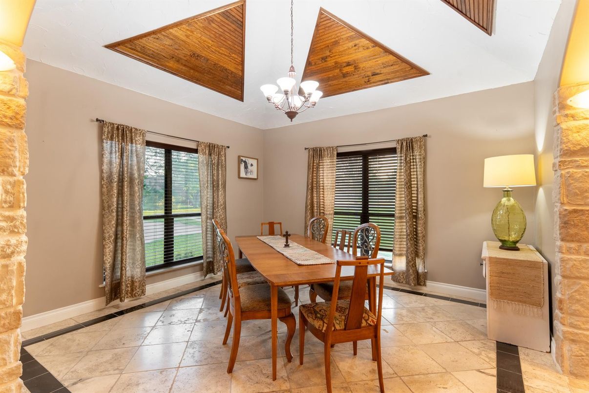 Chandelier, Dining room, Interior, Pendant Lights, Wooden Ceilings