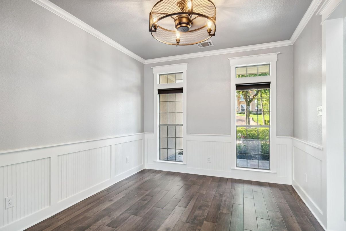 Empty room, Interior, Wood Texture Flooring