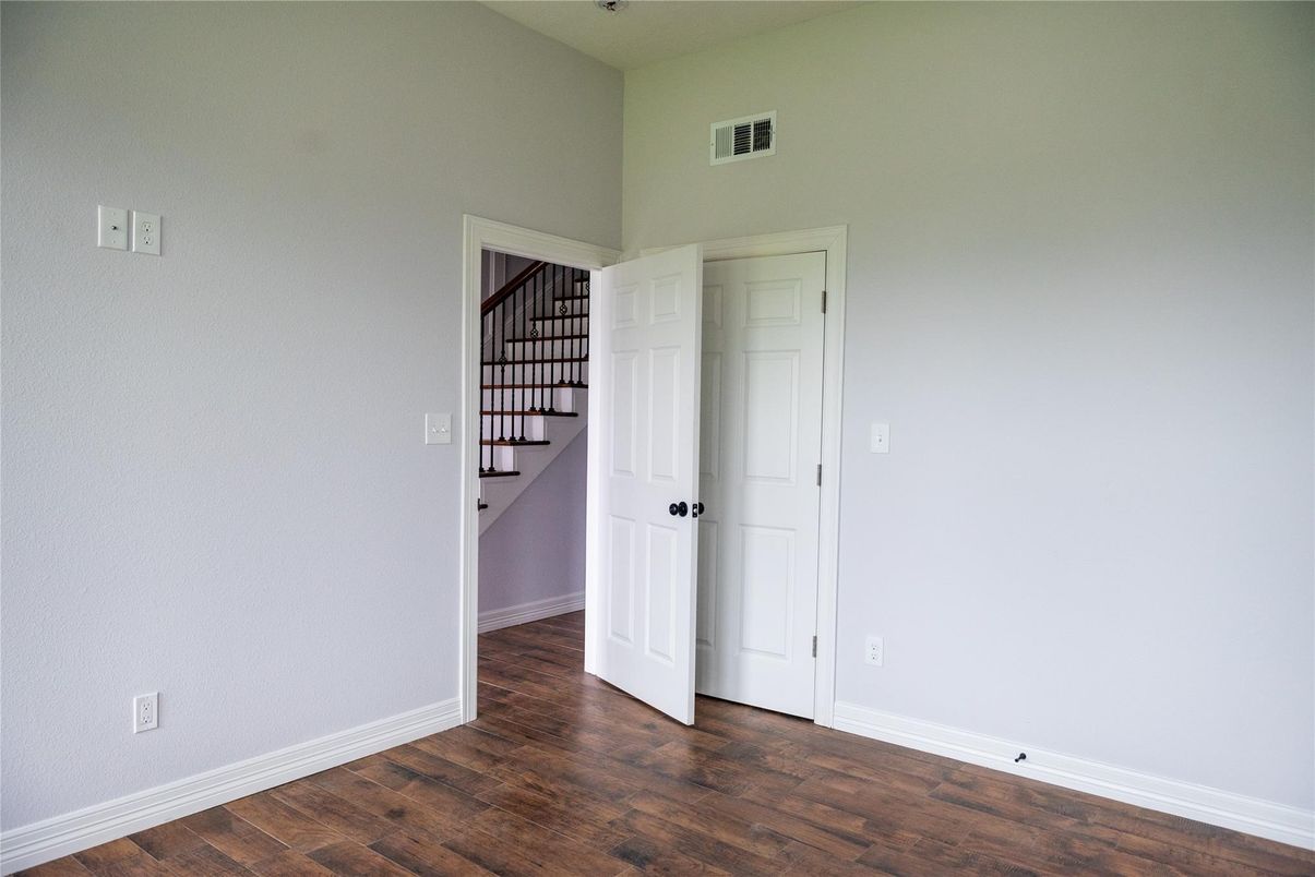 Empty room, Interior, Wood Texture Flooring
