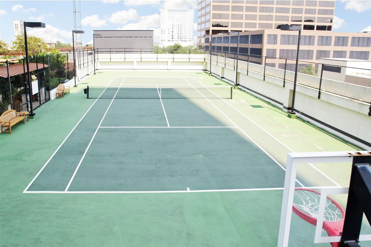 Exterior, Tennis Courts