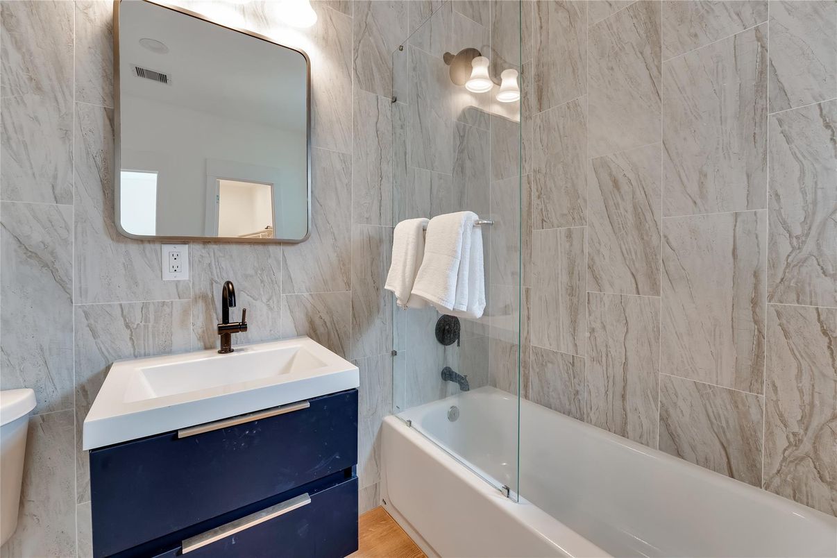 Bathroom, Glass Shower, Interior