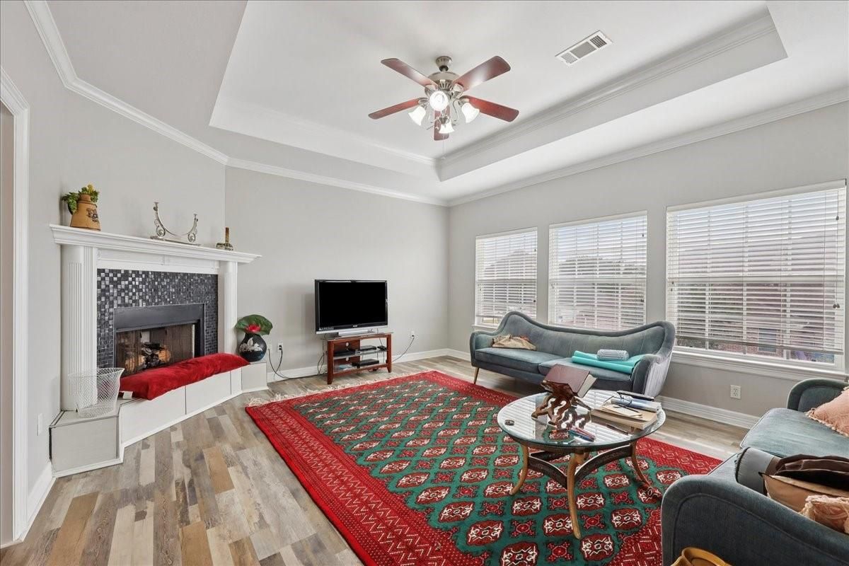 Fireplace, Interior, Living room, Wood Texture Flooring