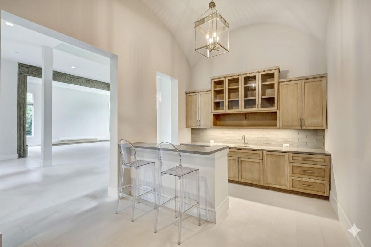 Interior, Kitchen, Pendant Lights, Recessed Lighting