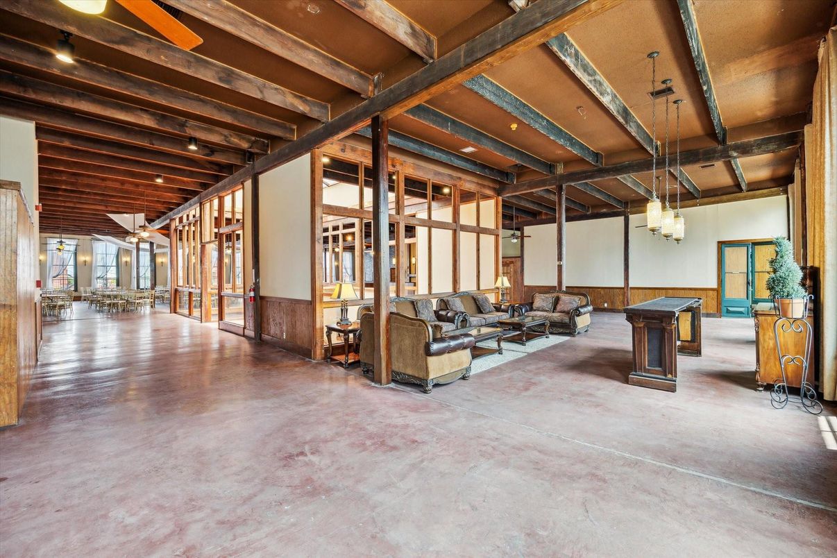Interior, Pendant Lights, Wooden Beams