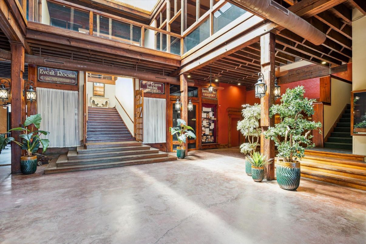 Interior, Wooden Beams