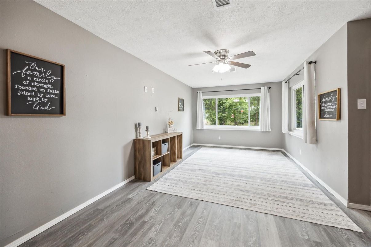 Empty room, Interior, Wood Texture Flooring