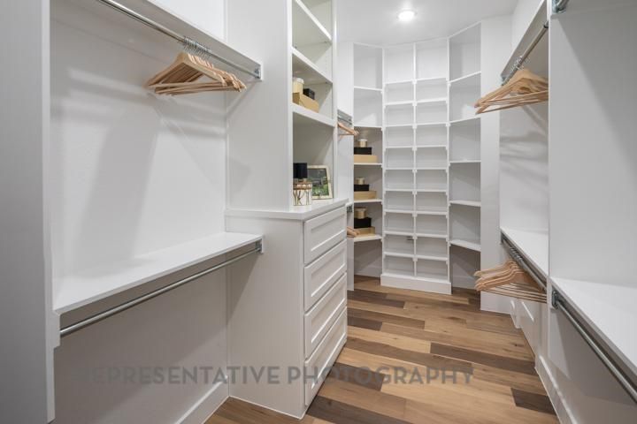 Interior, Recessed Lighting, Walk-in Closets, Wood Texture Flooring