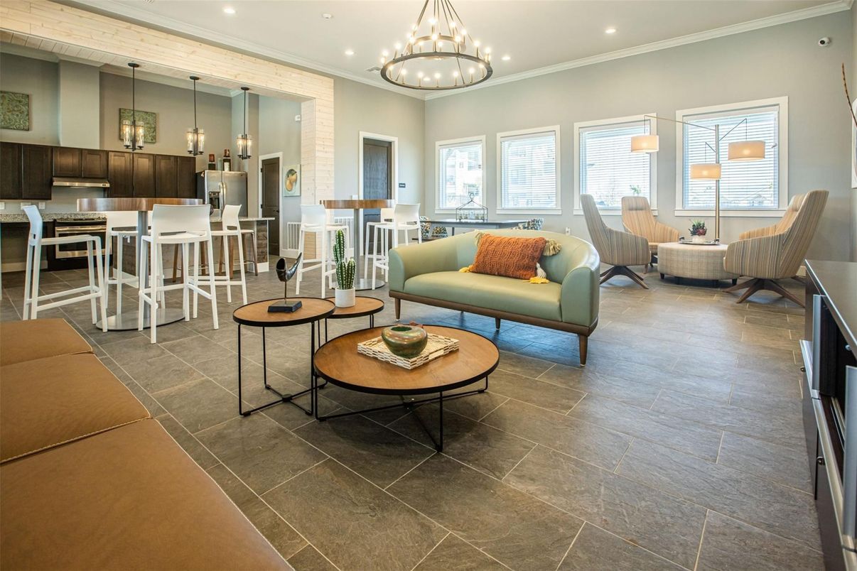 Dining room, Interior, Kitchen, Living room, Pendant Lights, Recessed Lighting