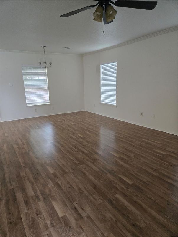 Empty room, Interior, Wood Texture Flooring