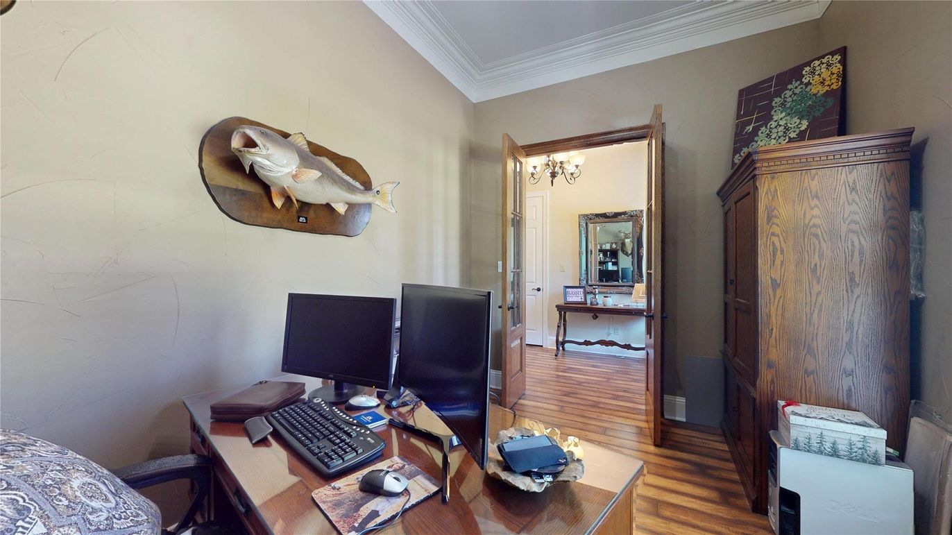 Home Office, Interior, Wood Texture Flooring