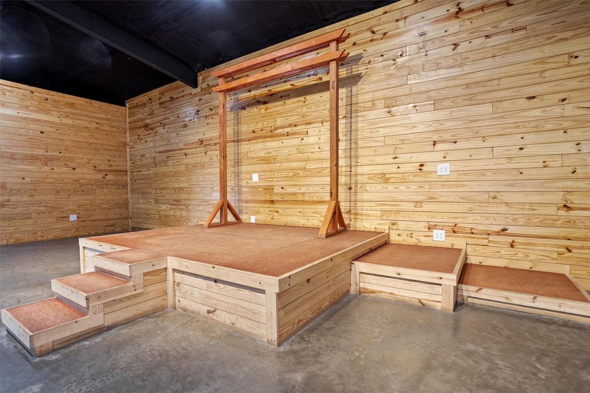 Empty room, Interior, Wooden Walls