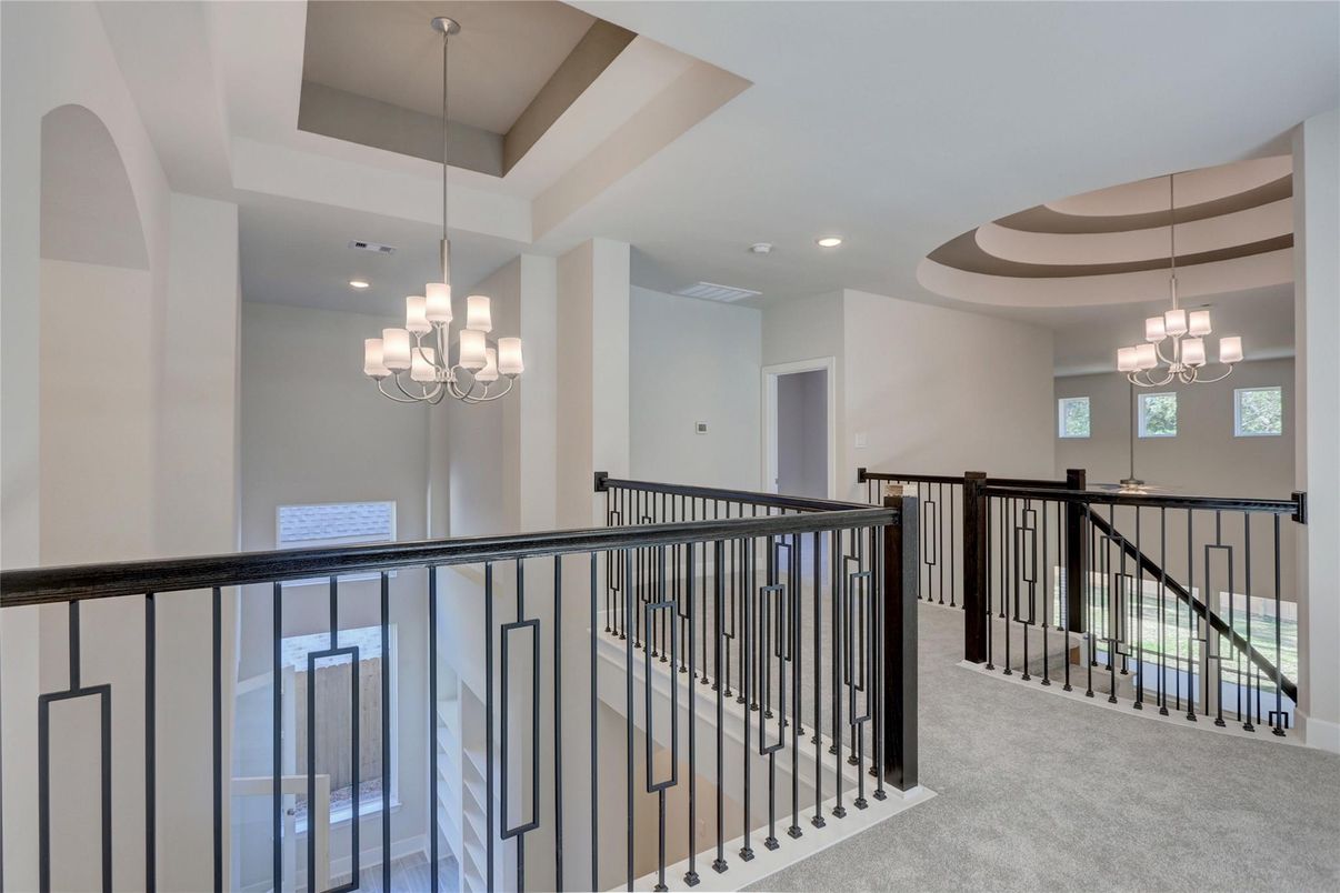 Chandelier, Interior, Recessed Lighting