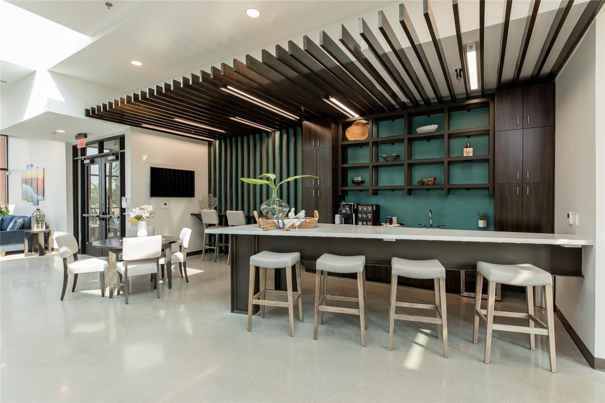 Dining room, Interior, Recessed Lighting