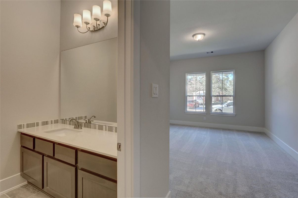 Bathroom, Empty room, Interior