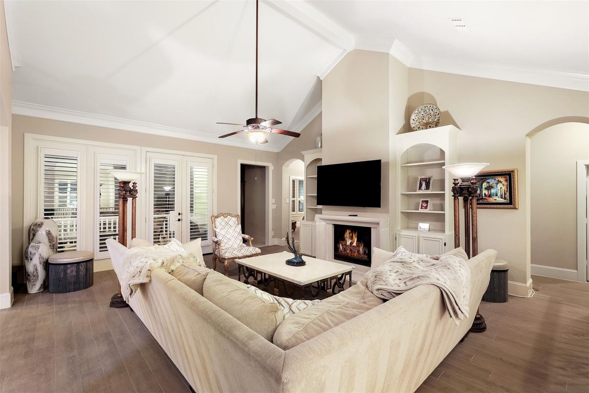 Fireplace, Interior, Living room, Wood Texture Flooring