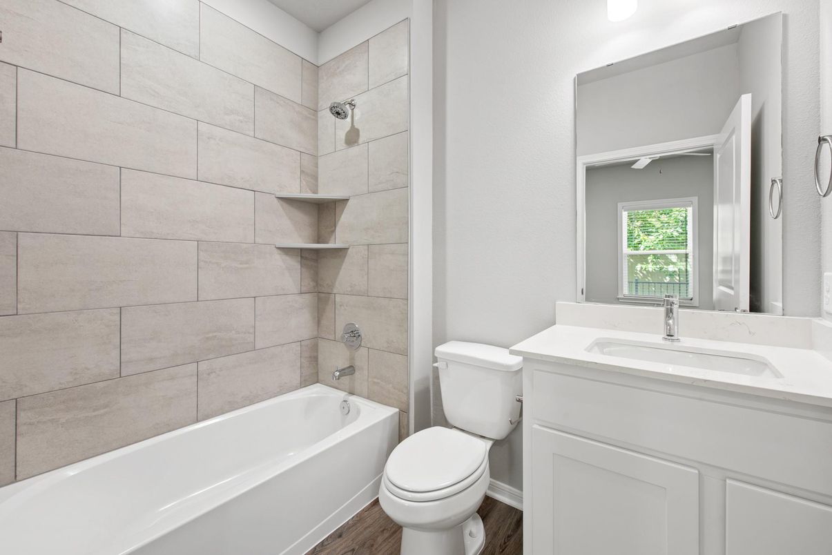 Bathroom, Interior, Wood Texture Flooring