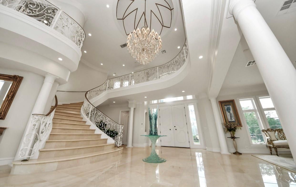 Chandelier, Interior, Recessed Lighting