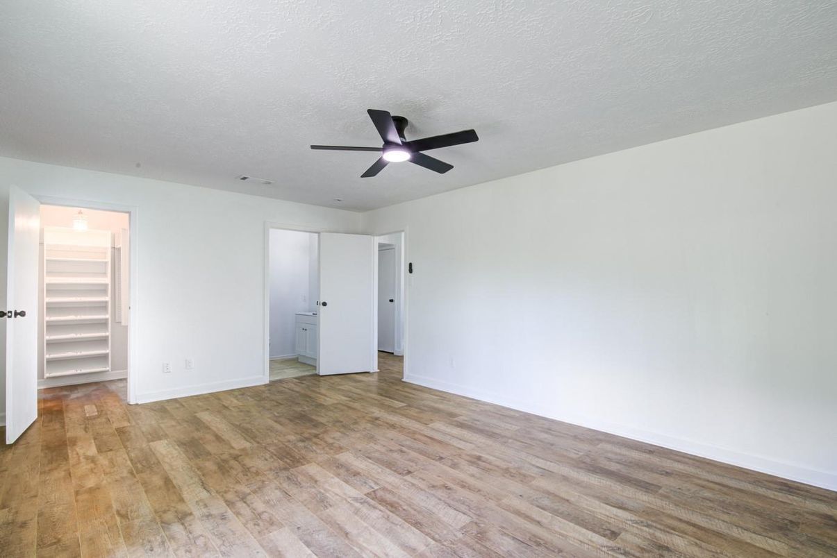 Empty room, Interior, Wood Texture Flooring