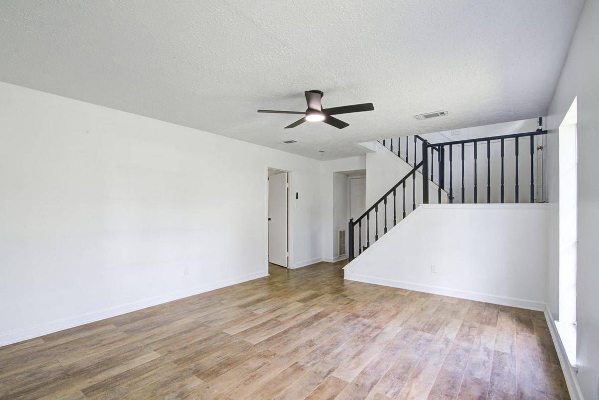 Empty room, Interior, Wood Texture Flooring