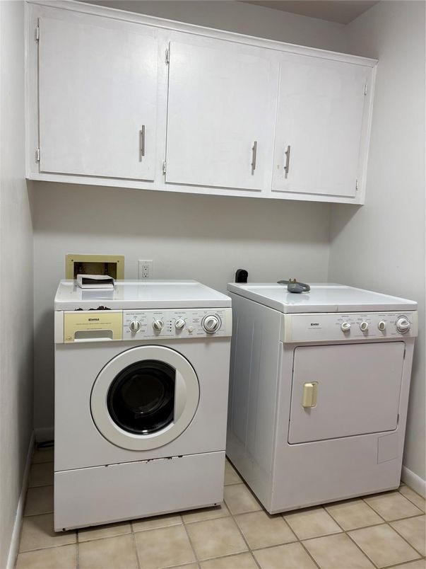 Interior, Washer