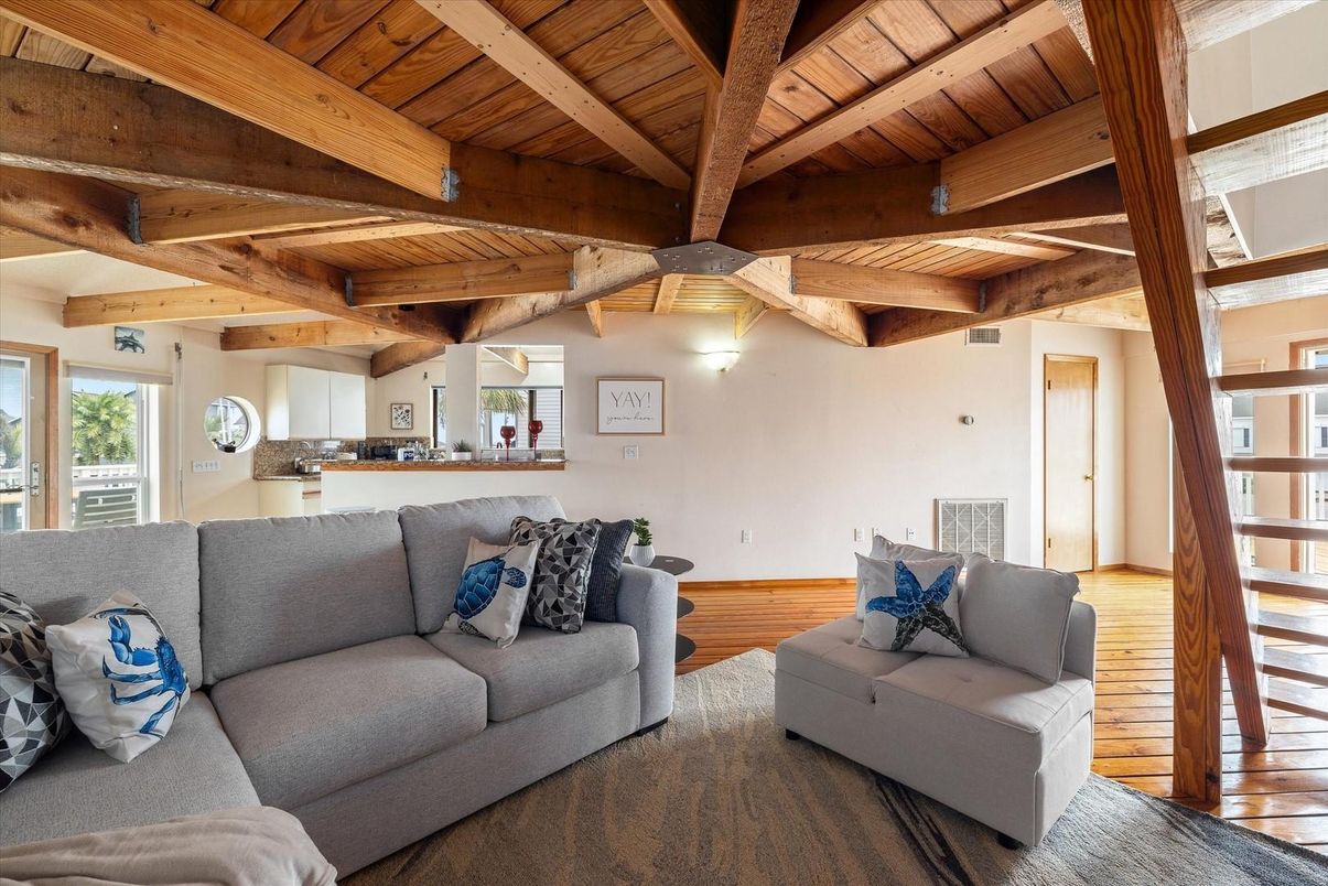 Interior, Living room, Wooden Beams, Wooden Ceilings, Wood Texture Flooring