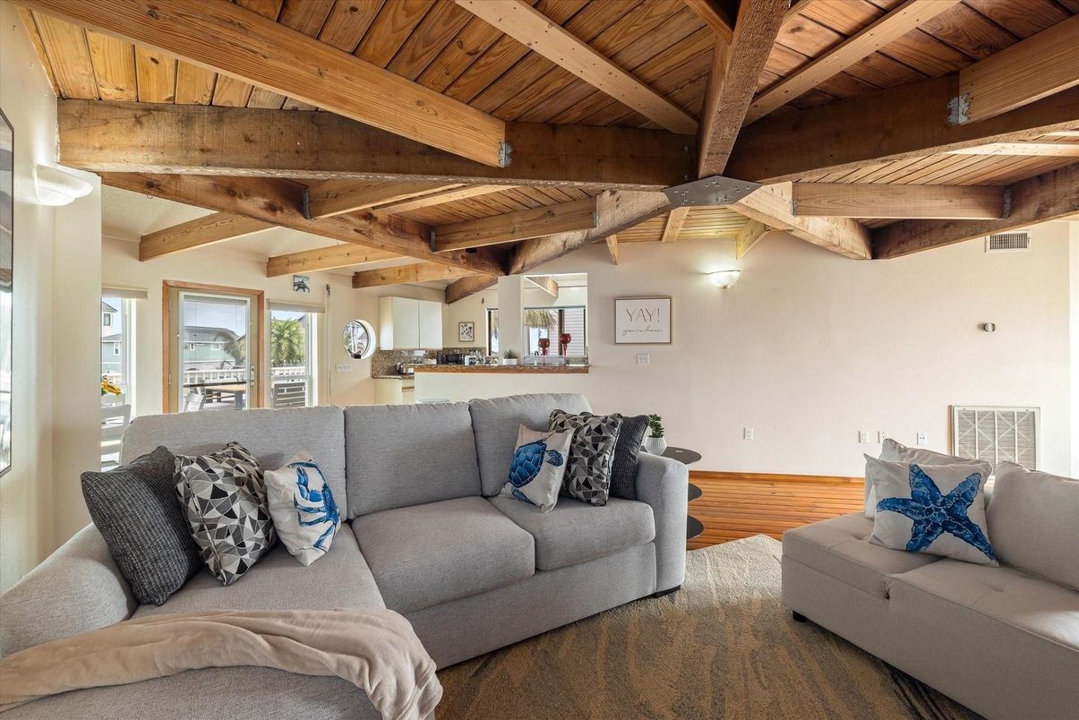 Interior, Living room, Wooden Beams, Wooden Ceilings, Wood Texture Flooring