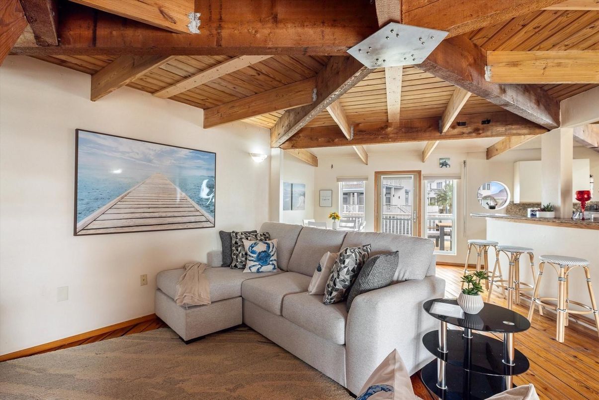 Interior, Living room, Wooden Beams, Wooden Ceilings, Wood Texture Flooring