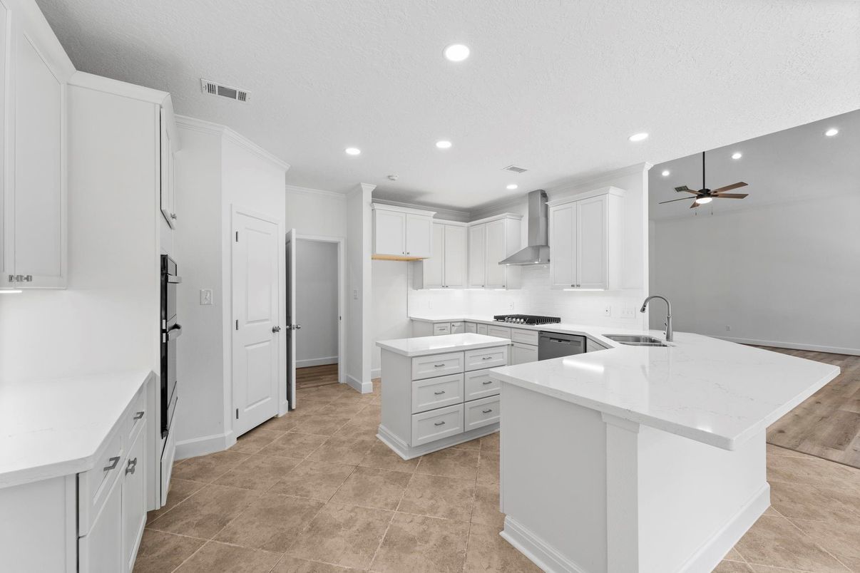 Interior, Kitchen, Recessed Lighting