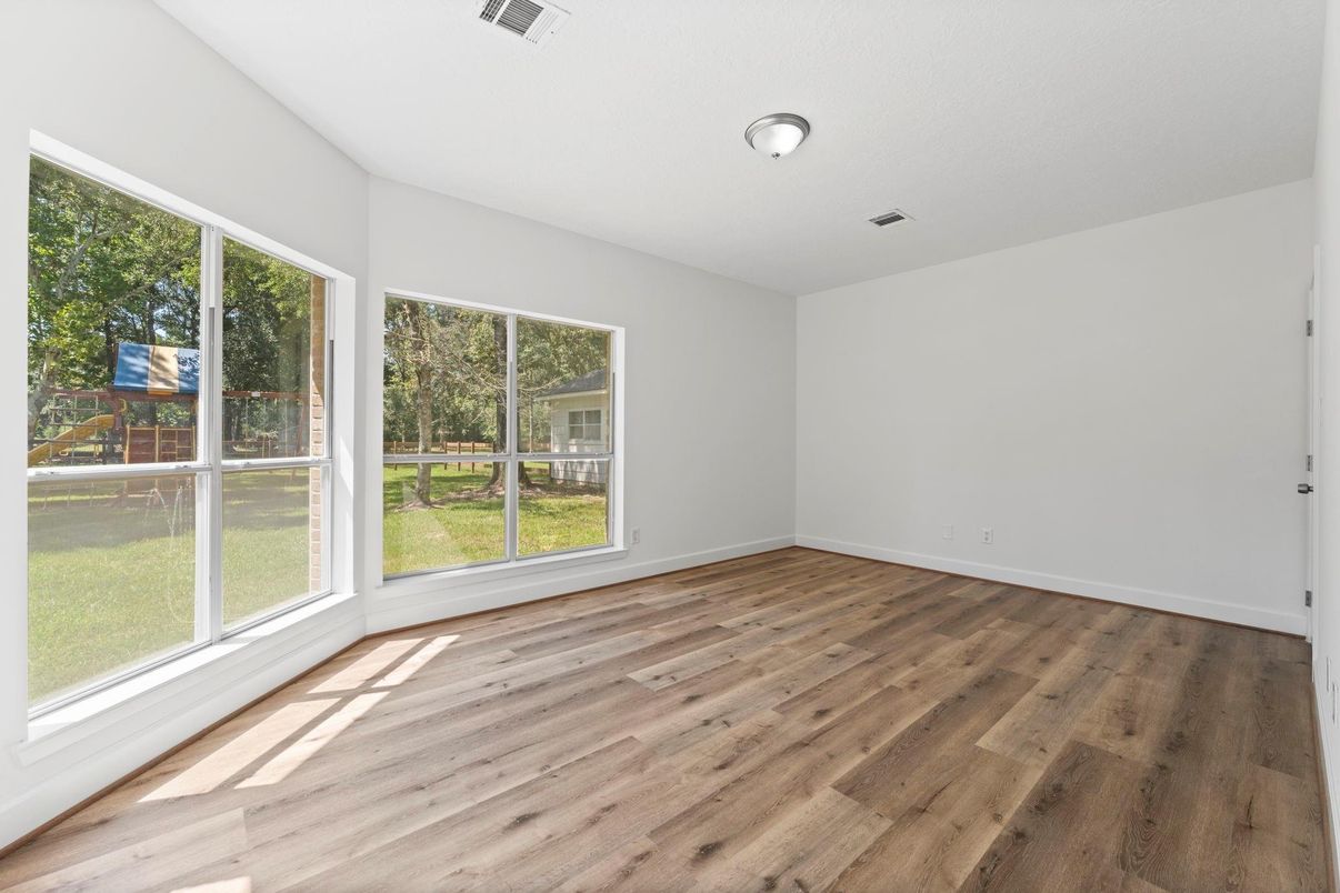 Empty room, Interior, Wood Texture Flooring