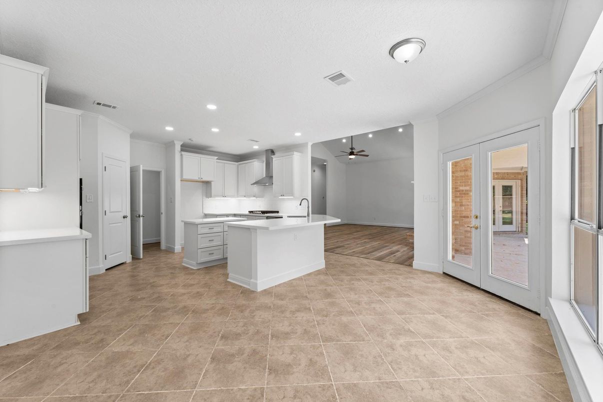 Interior, Kitchen, Recessed Lighting
