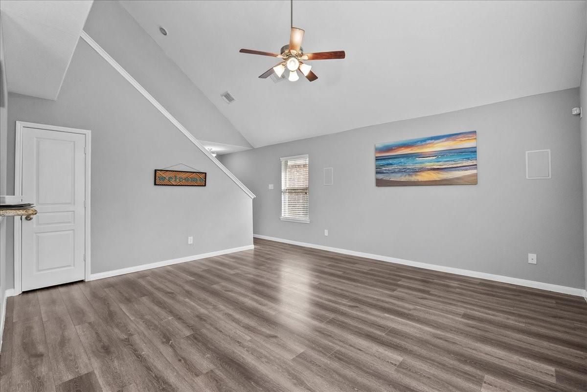 Empty room, Interior, Wood Texture Flooring