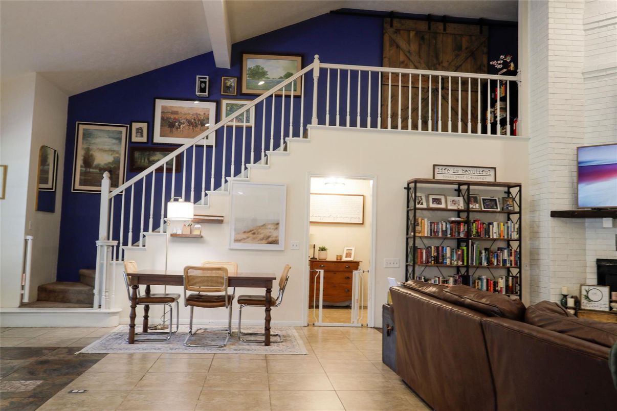 Dining room, Interior, Stone Walls