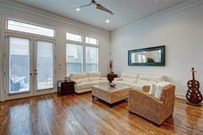 Interior, Living room, Recessed Lighting, Water, Wood Texture Flooring