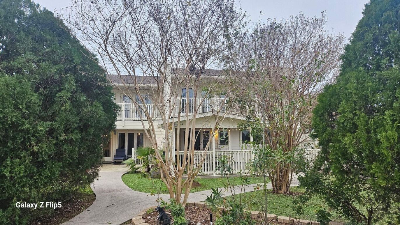 Backyard, Exterior, Facade, Queen Anne Victorian