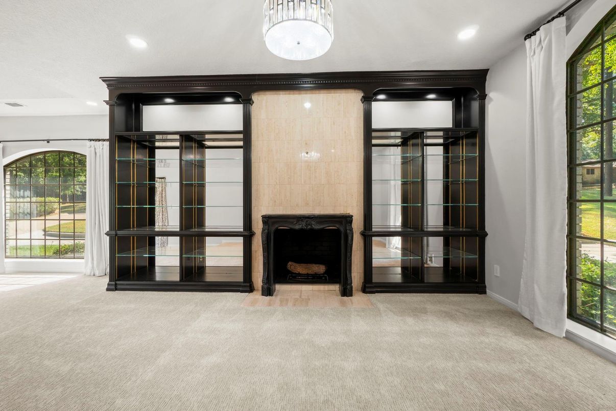 Fireplace, Interior, Pendant Lights, Recessed Lighting