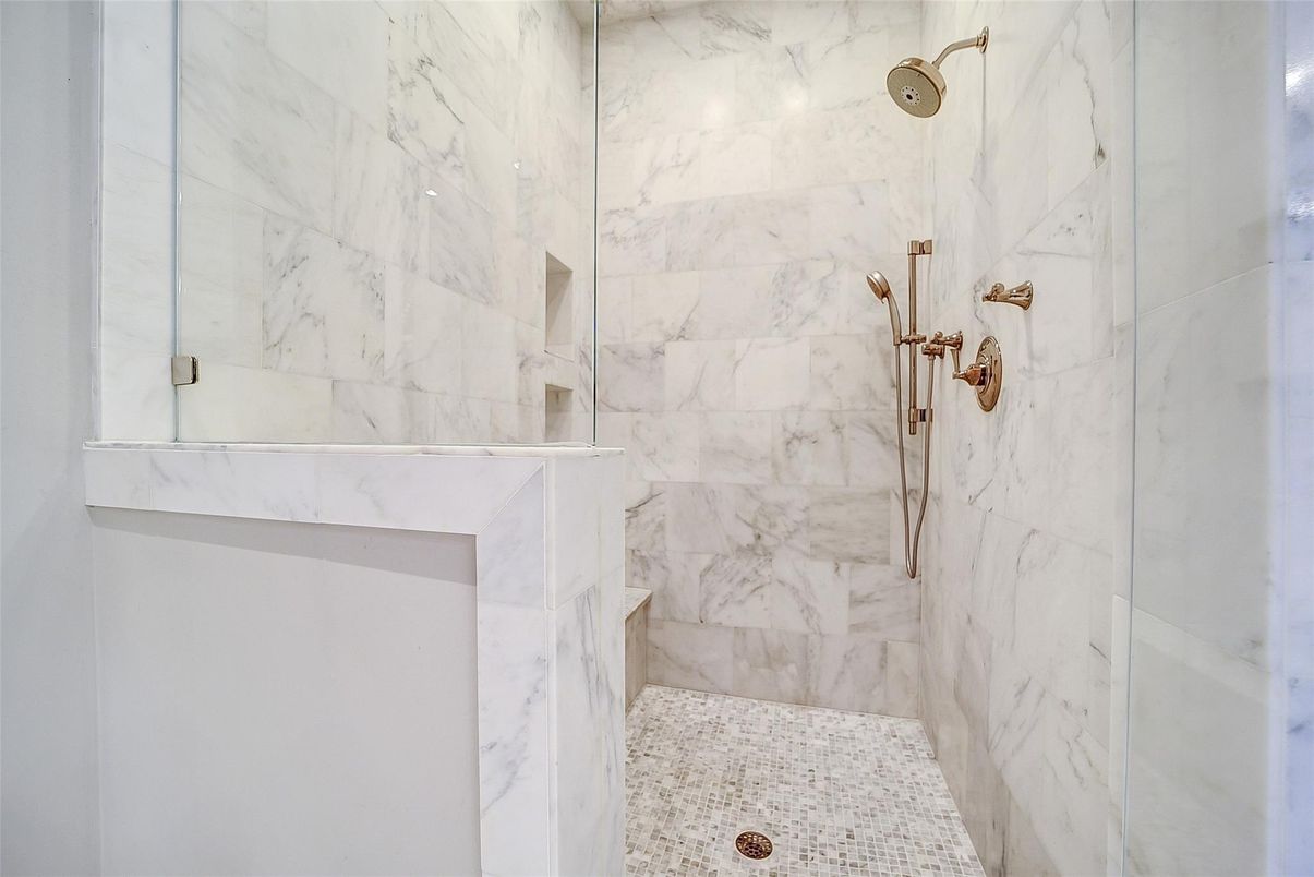 Bathroom, Interior, Marble Walls