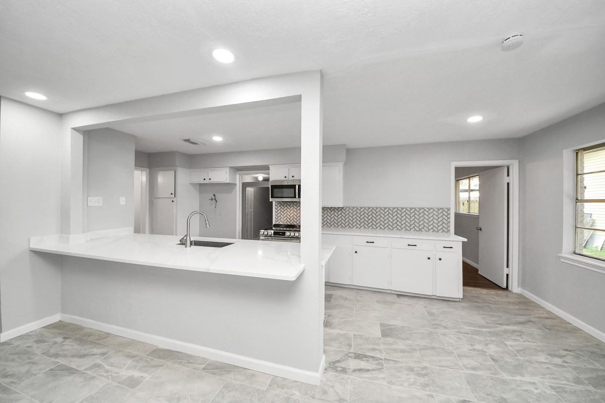 Interior, Kitchen, Recessed Lighting, Stainless Steel Appliances
